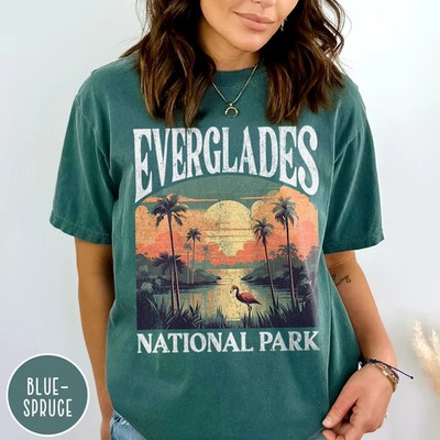 Florida Everglades Comfort Tee Shirt Nature Wildlife Souvenir Gift