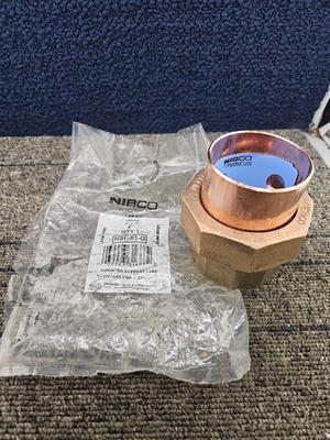#ad Nibco 733 LF: 2quot; Lead Free Bronze Solder Pressure Union C x C NSF 61 G $32.88