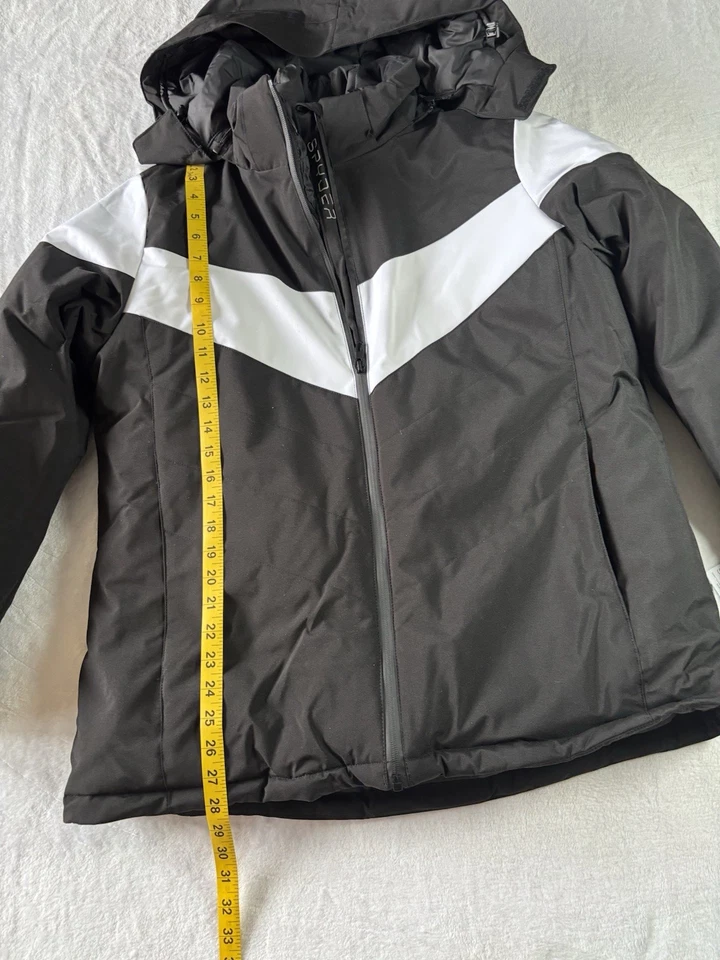 Spyder 3-in-1 hooded insulated men’s snow jacket black NWT size XL $180 - Image 3 of 4