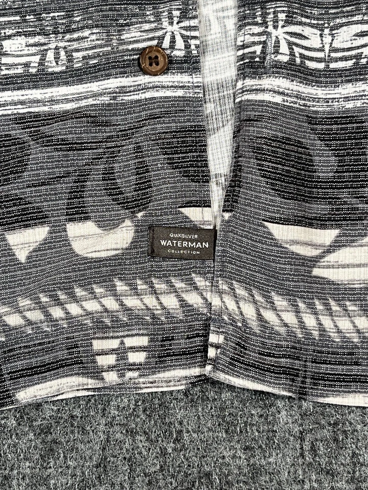 Polo Quiksilver Para Hombre Talla L Colección Waterman Camisa Abotonada Ajuste Cómodo - Foto 4 de 4