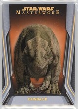 2021 Topps Star Wars Masterwork Orange 5/10 Dewback #30 06bg