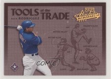 2002 Playoff Absolute Memorabilia Tools of the Trade Gold Alex Rodriguez fm0