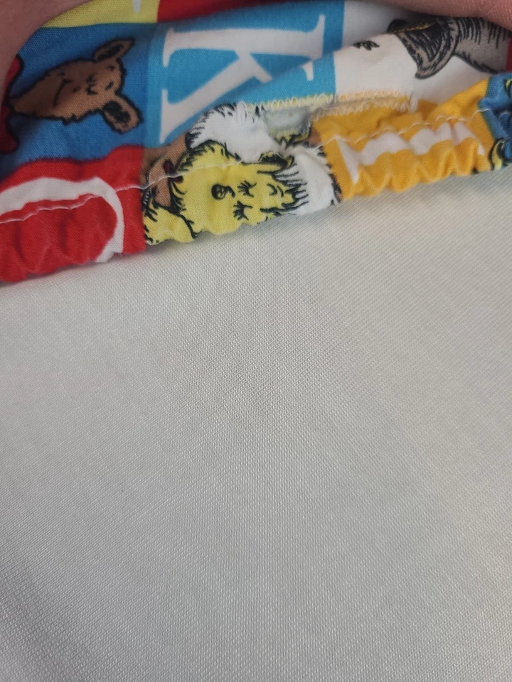 Dr. Seuss ABC Alphabet Baby Changing Pad Cover By Trend Lab Well washed - Image 3 of 4