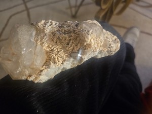 Quartz Crystals With Albite 