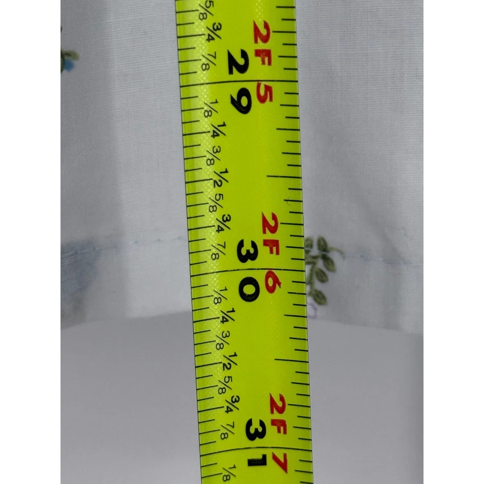 Camisa para dormir Anthony Richards para mujer talla 4X blanca floral manga corta Foto 3 de 4