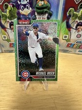 2026 Topps Series 1 - Michael Busch #154 Lime Green Confetti SSP