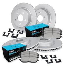 Brake Kit Fits 2018-2024 Toyota Camry Front and Rear Blank Ceramic