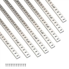 Adjustable Pilaster Shelf Standards Set (4-Pack)