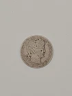 1905-S Barber Liberty Head Quarter US Mint 25C Coin 90% Silver BQ5
