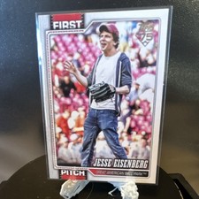 2026 Topps series 1 Jesse Eisenberg Great American Ball Park First Pitch
