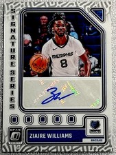 2023-24 Panini Donruss Optic - Ziaire Williams #SS-ZWL Signature Series (AU)