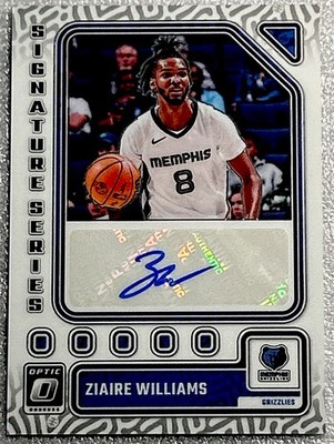 2023-24 Panini Donruss Optic - Ziaire Williams #SS-ZWL Signature Series (AU)