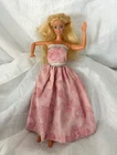 Barbie Mattel Doll Vintage  Blonde Hair Blue Eyes Pink Lips Malaysia 1966
