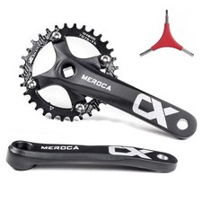 Cyclon Square Taper MTB Crankset 170mm 104BCD Single Speed Crank