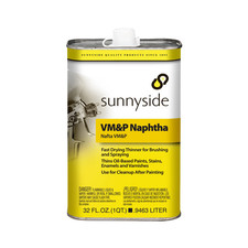 Diluyente de pintura de nafta Sunnyside 80032, 1 cuarto de galón - Cantidad 6