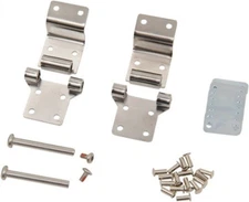 Drag Specialties 3516-0191 Tour-Pak Hinge Kit Hardware Kit for Harley