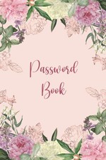 "Large Print Password Book with Alphabetical Tabs Internet Password Organizer"