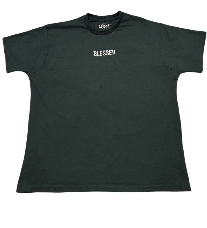 Men’s Blessed Tshirt Eight Brand Size Large 