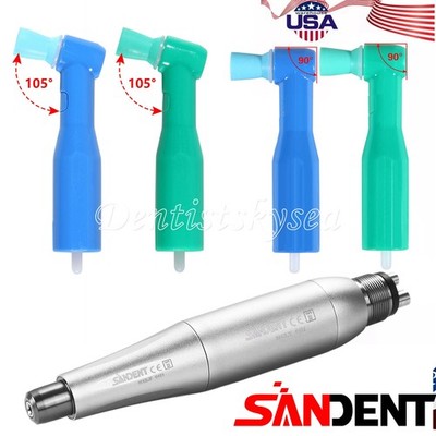 Hygiene Prophy Handpiece Air Motor 4H 4:1 Nose Cone 360° Firm/Soft prophy angles