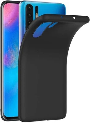 Coque Noir Slim pour Huawei P30 Pro TPU Silicone Anti Choc - Photo 1/4