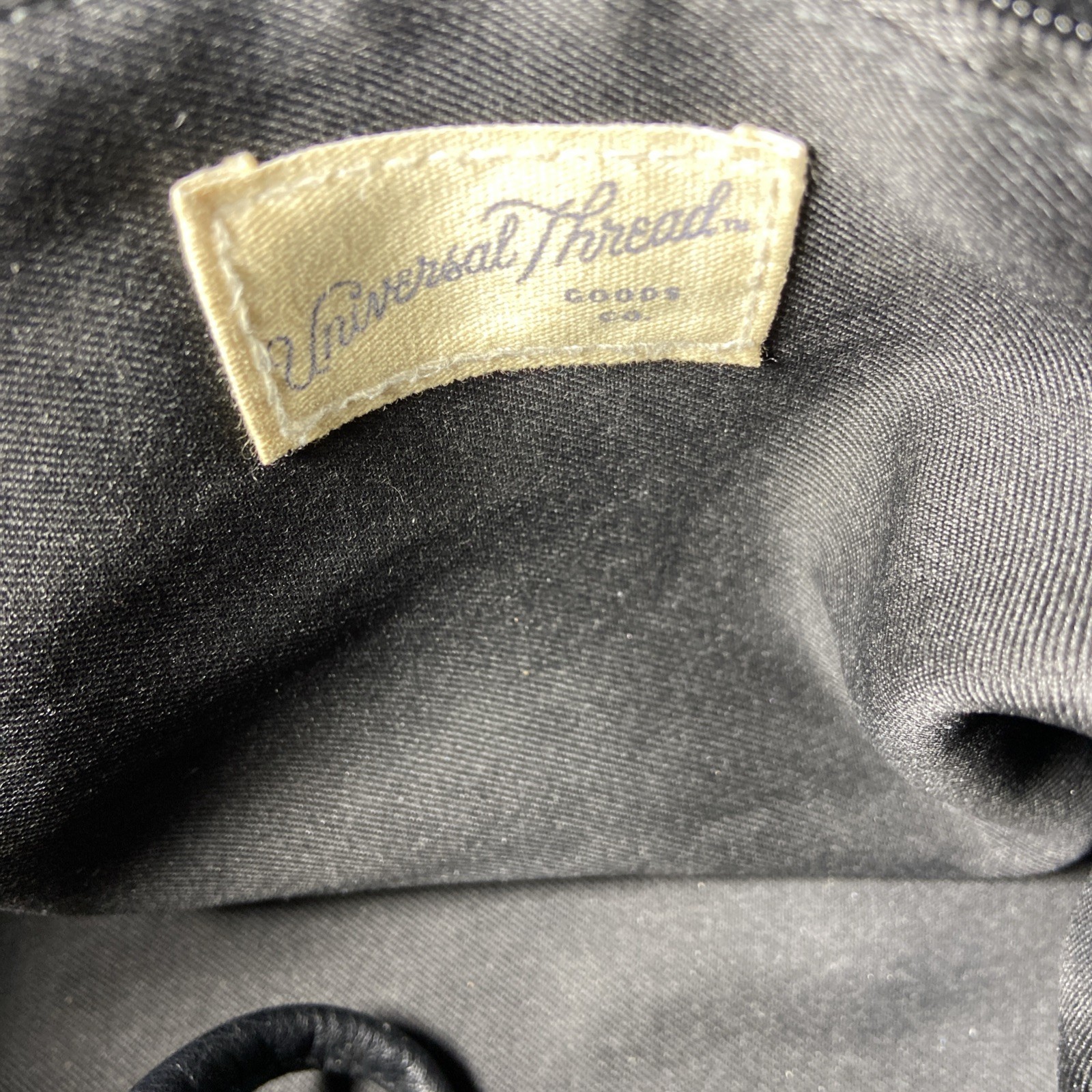 Universal Thread Mini Black Backpack Purse - image 4