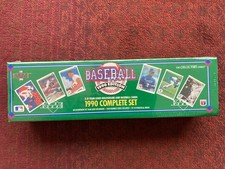 1990 Upper Deck Baseball Cards Complete Factory Sealed Set w/ High Numbers 1-800