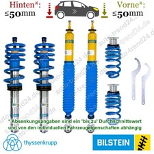B16 Gewindefahrwerk 35-50mm Tieferlegung u.a.: Audi A4 8W2, 8WC, Bj. 2015-2025