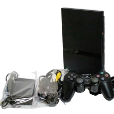 Console PS2 SCPH-75000 Nera Slim FF Final Fantasy XII Modello Limitato Testata