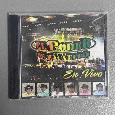 El Poder de Zacatecas En Vivo Cd New Sealed