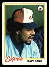 1978 Topps Dave Cash #495 - Montreal Expos