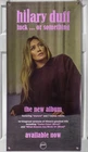 Hilary Duff "Luck ... or Something" Promo Vinyl Banner Poster 2026 New Album