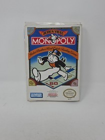 Monopoly Nintendo NES Complete With Box Map And Manual CIB 