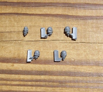 40K Sisters of Battle Seraphim Squad Head Helmeted Heads Bits 5 Bitz