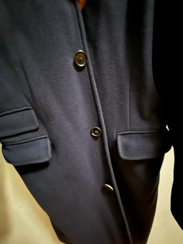 J.Press York Street Wool + Cashmere Dress Coat Size S (38 US Size) - Picture 3 of 7