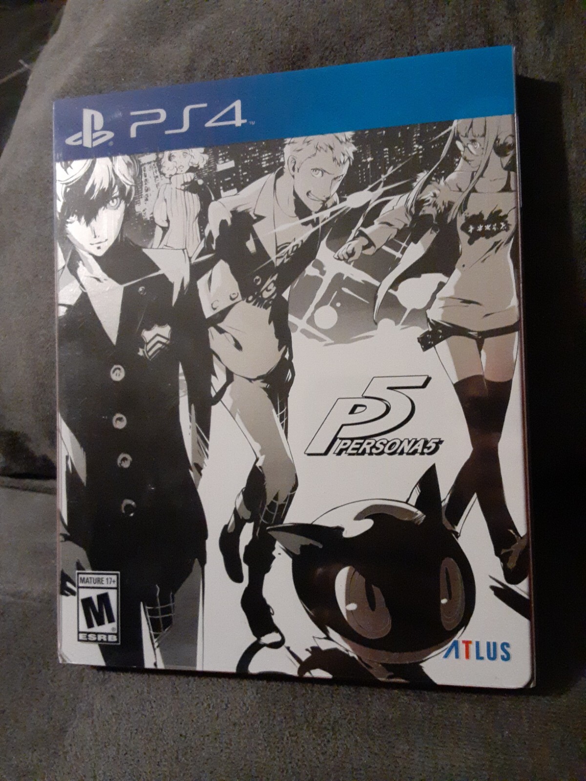 Persona 5 - Version SteelBook PS4 - Complet FR - Très Bon état