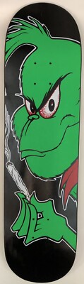 Prime Manufacturing Dr. Suess Mr. Grinch Weed Pusher Deck (8.25) Jason Lee Spoof