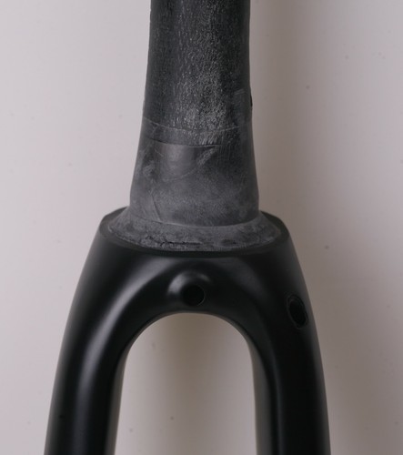 Hylix 1 1/2" Tapered Carbon 700c*28 Disc Brake Road Bike Fork-12mm*100mm - Picture 3 of 6