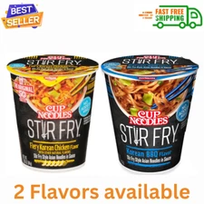 Nissin Cup Noodles Stir Fry Noodles in Sauce - 2.96 Ounce - Select Flavor...