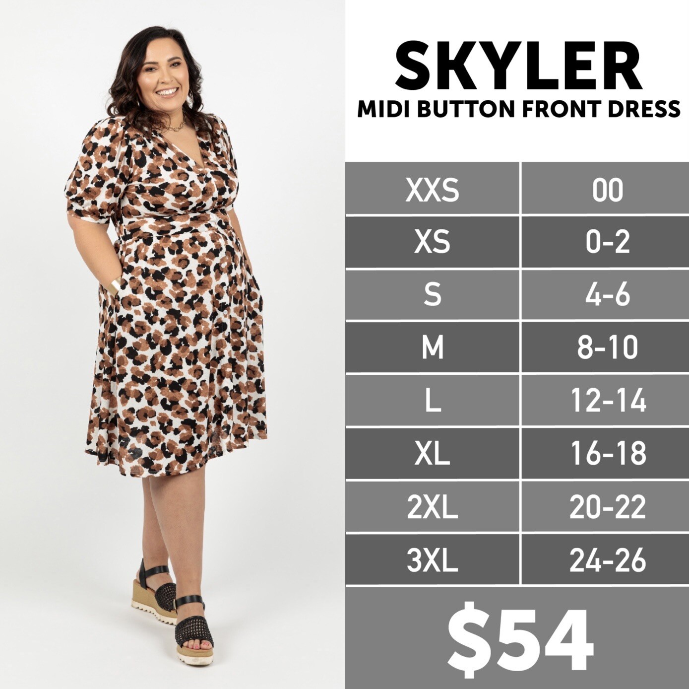NWT LuLaRoe Medium Skyler Midi Button Front Dress Solid Orange EBay