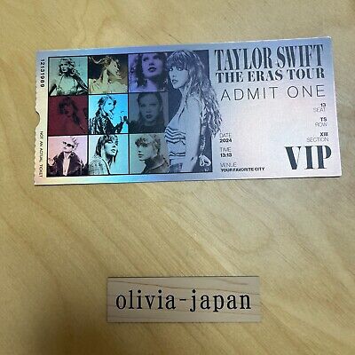 Taylor Swift The Eras Tour Official VIP Limited Package Box Taylor Swift The Eras Tour Official VIP Limited Package Box