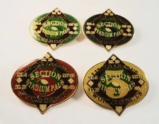 Little League Baseball Pin(s)(4): O'SIZE  - World Series Section 5 Stadium Pals