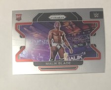 Malik Blade WWE 2022 Panini Prizm Base Card Rookie