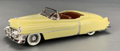 1:43 Vitesse Diecast 1953 Cadillac Eldorado Convertible, Yellow D1205