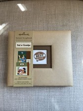 Hallmark Instant Scrapbook  The Best Ever  DAD or GRANDPA - 20 Pages Fathers Day