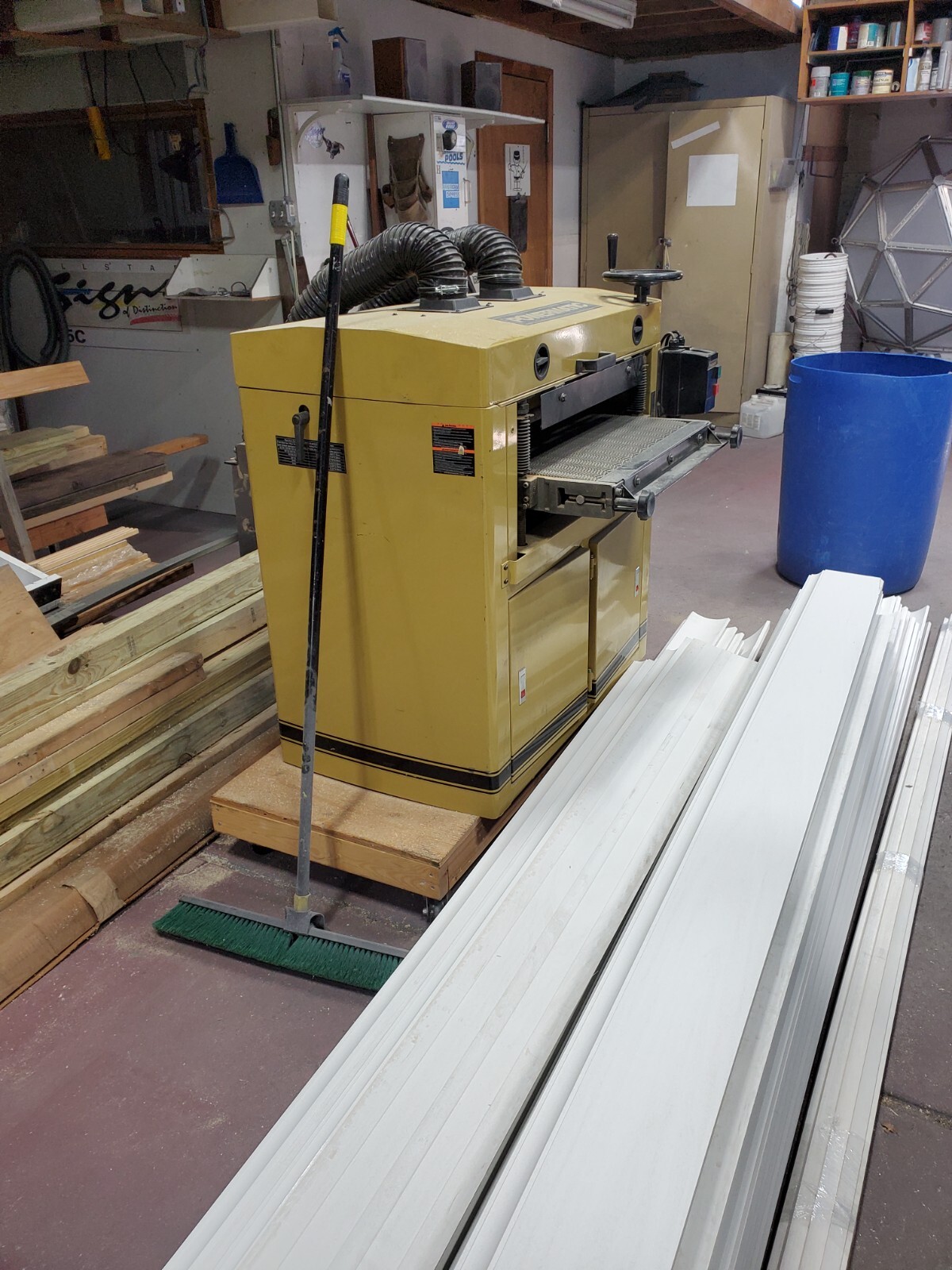 25" POWERMATIC DDS225 DRUM SANDER eBay