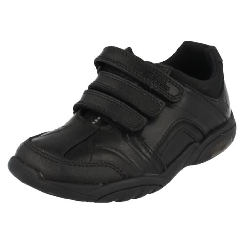 mil Prefacio mudo SALE* Clarks 'Nano Diffuse' Boys Light Up Leather School Shoes Extra Wide H  Fit | eBay