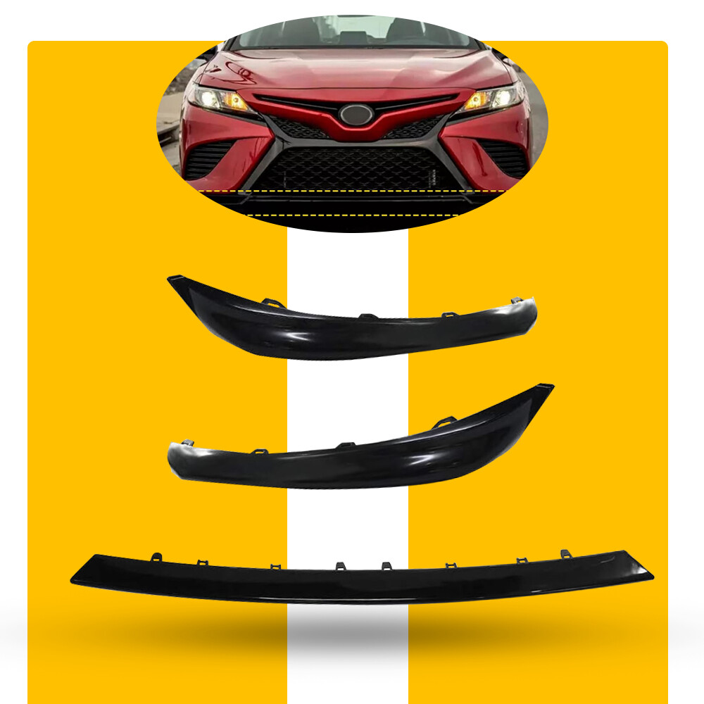 For 2018 2019 2020 Toyota Camry SE XSE Front Bumper Grille Lower Trim Molding I