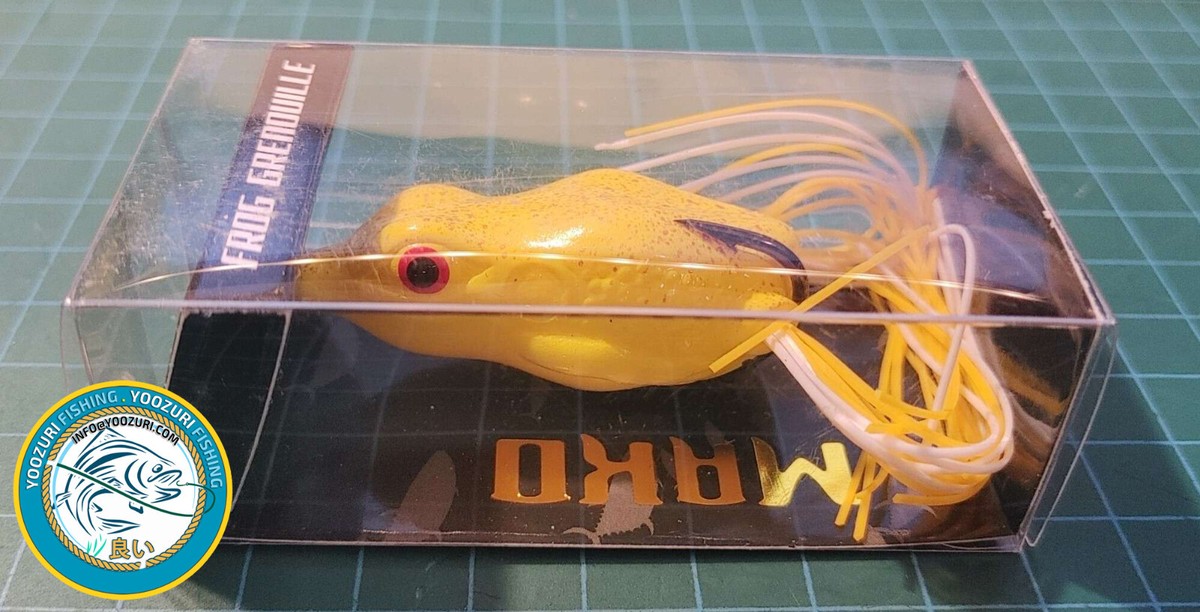 Leurre Grenouille MAKO 2,5 Pouces (6,5 Cm) Pour Pêche En Mer - Couleurs Multiples