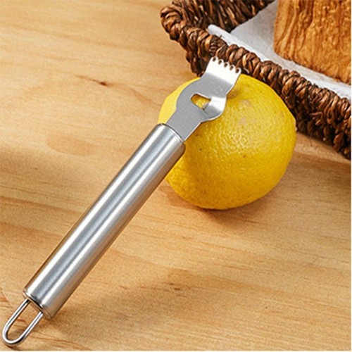 Citrus Lemon Zester Peeler Grater Stainless Steel Lime Oranges Kitchen Tool Lot - Picture 10 of 12