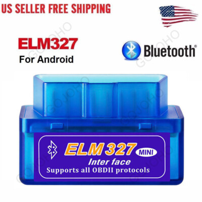 OBD2 ELM327 Code Reader Bluetooth Auto Interface Adapter Diagnostic-Tool Scanner